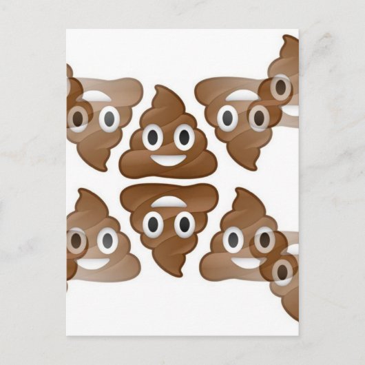poop emojis briefkaart (Voorkant)