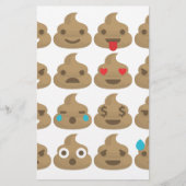poop emojis briefpapier (Voorkant)