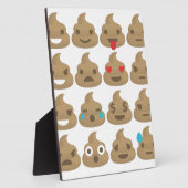 poop emojis fotoplaat (Zijkant)