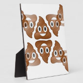 poop emojis fotoplaat (Zijkant)