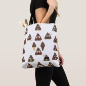 Poop Emojis Galore Canvas tas (Dichtbij)