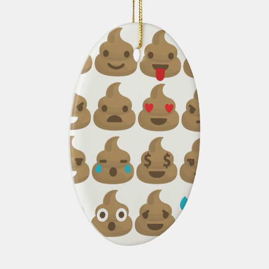 poop emojis keramisch ornament (Rechts)