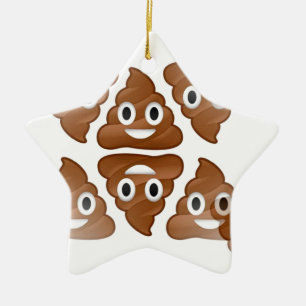 poop emojis keramisch ornament