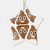 poop emojis keramisch ornament (Links)
