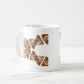 poop emojis koffiemok (Voorkant links)