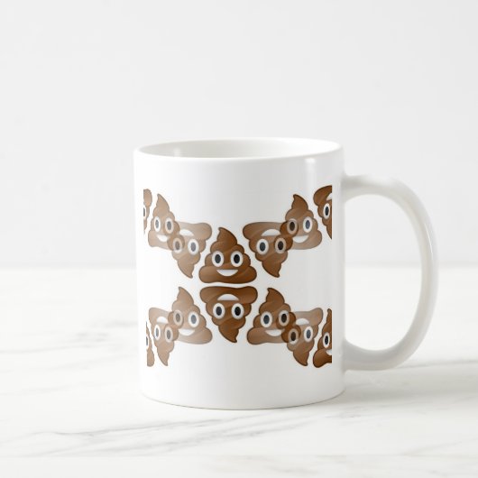 poop emojis koffiemok (Rechts)