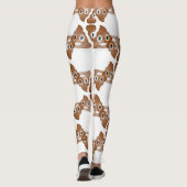 poop emojis leggings (Achterkant)