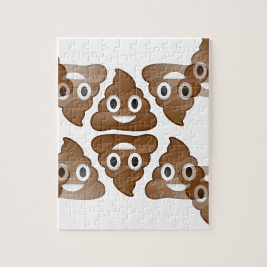 poop emojis legpuzzel (Verticaal)