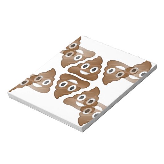 poop emojis notitieblok (Linkerzijde)