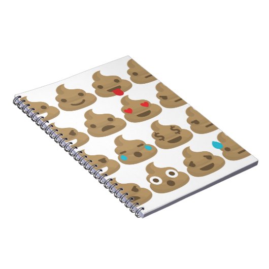 poop emojis notitieboek (Rechterzijde)