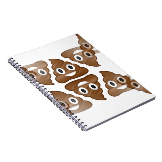 poop emojis notitieboek (Rechterzijde)