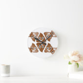 poop emojis ronde klok (Huis)