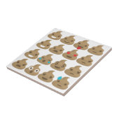 poop emojis tegeltje (Zijkant)