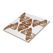 poop emojis tegeltje (Zijkant)