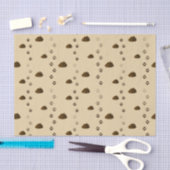 Poop- en Pawprinters Dierenvriend van berichtenpak Tissuepapier (Craft)