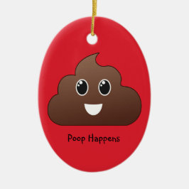 Poop geluk Emoji Ornament