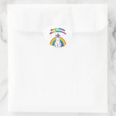 Poop Glitter Fart Rainbows Hart Sticker (Tas)