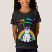 Poop Glitter Fart Rainbows T-shirt (Voorkant)