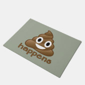 Poop Happji Deurmat (Schuin)