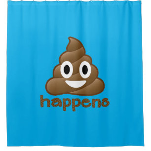 Poop Happji Douchegordijn