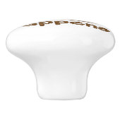 Poop Happji Keramische Knop (Zijkant)