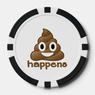 Poop Happji Poker Chips