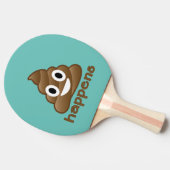 Poop Happji Tafeltennisbatje (Zijkant)
