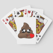 Poop Heart Love Emoji Speelkaarten (Achterkant)