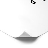 Poop in je eigen huis in de badkamer afdrukken poster (Hoek)