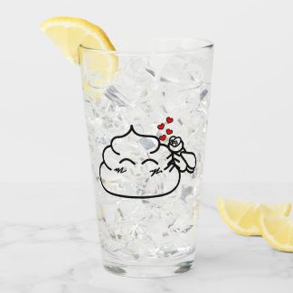 Poop in Love - Brootsch the PooPoo Glas