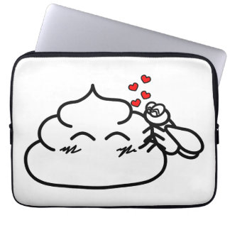 Poop in Love - Brootsch the PooPoo Laptop Sleeve