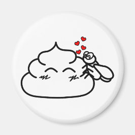 Poop in Love - Brootsch the PooPoo Magneet