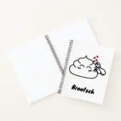 Poop in Love - Brootsch the PooPoo Notitieboek (Binnen)
