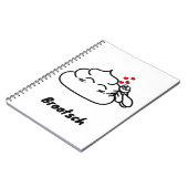 Poop in Love - Brootsch the PooPoo Notitieboek (Linkerzijde)