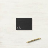 Poop in Love - Brootsch the PooPoo Post-it® Notes (Op bureau)