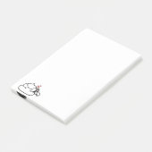 Poop in Love - Brootsch the PooPoo Post-it® Notes (Schuin)