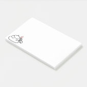 Poop in Love - Brootsch the PooPoo Post-it® Notes (Schuin)