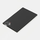 Poop in Love - Brootsch the PooPoo Post-it® Notes (Schuin)
