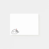 Poop in Love - Brootsch the PooPoo Post-it® Notes (Voorkant)