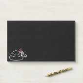 Poop in Love - Brootsch the PooPoo Post-it® Notes (Op bureau)