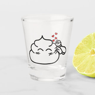Poop in Love - Brootsch the PooPoo Shot Glas