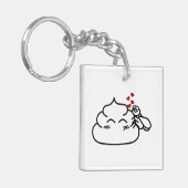 Poop in Love - Brootsch the PooPoo Sleutelhanger (Voorkant Links)