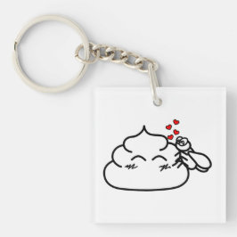 Poop in Love - Brootsch the PooPoo Sleutelhanger