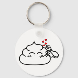 Poop in Love - Brootsch the PooPoo Sleutelhanger