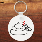 Poop in Love - Brootsch the PooPoo Sleutelhanger (Voorkant)