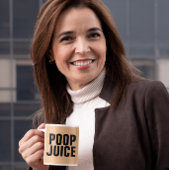 POOP JUICE FUNNY COFFEE MUGS KOFFIEMOK