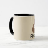 POOP JUICE Funny Coffee Mugs Mok (Voorkant links)