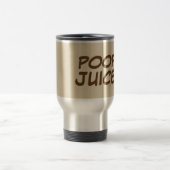 POOP JUICE Funny Coffee Mugs Reisbeker (Center)