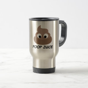 POOP JUICE Grappige Koffie Reizen Mokken