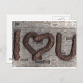 Poop Love Briefkaart (Voorkant / Achterkant)